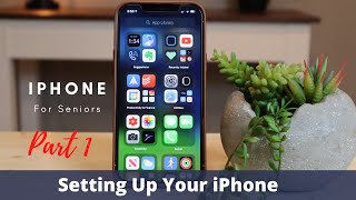 iPhone Tips for Seniors Basic Settings [upl. by Brunhild451]