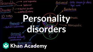 Personality disorders  Behavior  MCAT  Khan Academy [upl. by Floridia]