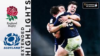 England v Scotland  EXTENDED Highlights  Historic Scotland Victory  Guinness Six Nations 2021 [upl. by Aicsile195]