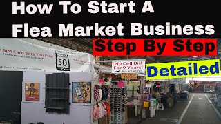 How To Start a Flea Market Business from Scratch Step by Step Part [upl. by Kohcztiy814]