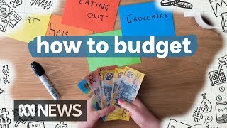 Simple ways to budget and save money  ABC News [upl. by Nahallac211]