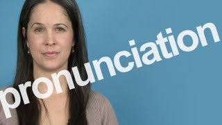 How to Pronounce PRONUNCIATION in American English [upl. by Valentina]