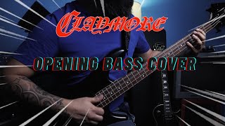 Claymore Opening Bass cover [upl. by Ilyak]