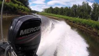 2015 Mercury Fourstroke 80 Jet [upl. by Sivraj733]