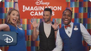 Corbin Bleu Surprises High School Students at Disney Imagination Campus Workshop [upl. by Aissej]