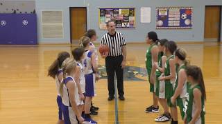 Bremen at Triton  5th Grade Girls Basketball A game 🏀 2132019 [upl. by Jaclin]