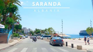 SARANDA  ALBANIA  AL  2022  driving tour  day [upl. by Llehsem]