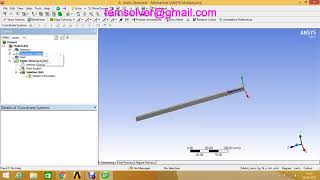 force and displacement at point of interest in ANSYS workbench [upl. by Hutson]