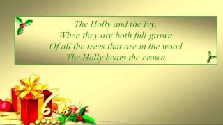 THE HOLLY AND THE IVY Lyrics [upl. by Demetrius93]