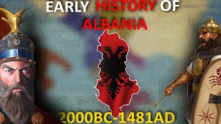 The Early History of Albania in 6 minutes [upl. by Nigen]