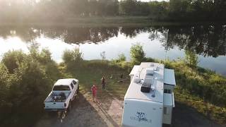 Epic Boondocking Camping in New Brunswick Canada Camping on the St John River RV Life is the Best [upl. by Eurydice]