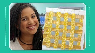 Fabric Weaving Tutorial by Crafty Gemini [upl. by Lirbaj425]