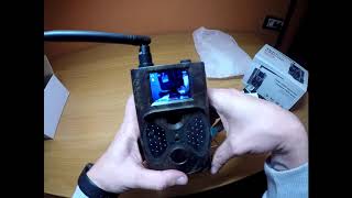 Hc 300m hunting camera unboxing and settings podesavanje lovacke kamere za dojavu srbija [upl. by Dugald296]