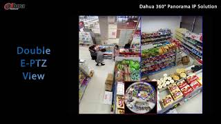 Fisheye 360° Panoramic IP Solution Dahua [upl. by Norym]