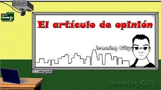 El artículo de opinión [upl. by Rutger]