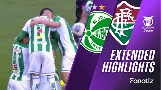 Juventude vs Fluminense 21 I Game Highlights I Brasileirão 2024 [upl. by Callery612]