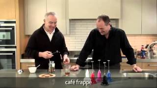 How to make a frappé coffee using an aerolatte milk frother [upl. by Fidelis137]