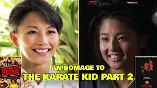 An Homage to the Karate Kid 2 Tea Ceremony with Tamlyn Tomita [upl. by Hapte]