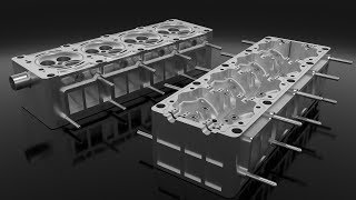 FreeCAD  Make This Cylinder Head JOKO ENGINEERING [upl. by Ellerud]