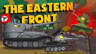 The Eastern front Tank animation  Cartoons about tanks [upl. by Osborne]