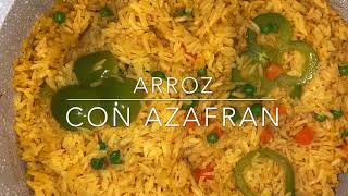 Arroz con azafrán😋 [upl. by Ennyroc]