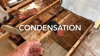 How to repair a rotted mobile home floor Single Wide Mobile Home video 1 [upl. by Ranjiv]