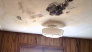 How To repair Mobile Home ceiling [upl. by Seigler]