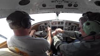 Flying the Lockheed Lodestar L18 Mid America Flight Museum [upl. by Yssor]