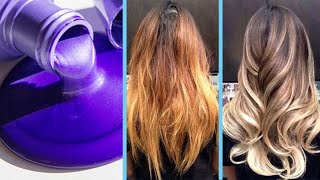 Como Matizar tu cabello con Shampoo morado [upl. by Wain]