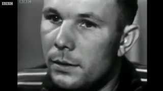 Yuri Gagarin on BBC TV July 11 1961 [upl. by Yduj397]