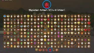 Lego Marvels Avengers  How To Unlock All Iron Man Power Armor Suits And Variations [upl. by Mercola]