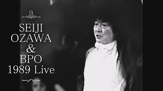 Tchaikovsky Symphony N 4 Op 36 Seiji Ozawa BPO 1989 Live Radio broadcasting Edition [upl. by Philcox]