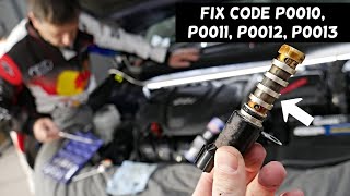 KIA OPTIMA CODE P0010 P0011 P0012 P0013 ENGINE LIGHT ON FIX [upl. by Bobina]