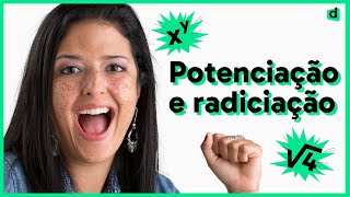 POTENCIAÇÃO E RADICIAÇÃO  Matemática Básica [upl. by Zorana964]