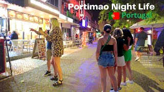 Portimao Portugal Night Life 4K [upl. by Gnak]