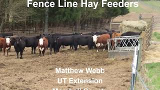 Fence Line Hay Feeders [upl. by Llehsyt]