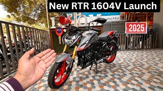 New Apache RTR 160 4v 2025 Model Launch  New Update  On Road Price  Warranty amp Service Detail [upl. by Claude]