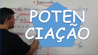 POTENCIAÇÃO PROPRIEDADES BÁSICAS [upl. by Crescen241]