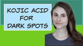 KOJIC ACID FOR DARK SPOTS amp HYPERPIGMENTATION DR DRAY [upl. by Bernardine775]