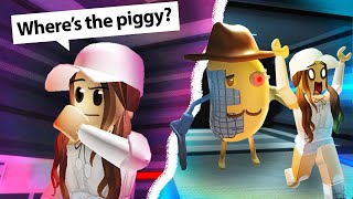 FAKE BOT TROLLING in PIGGY as MR P Glitch Roblox [upl. by Lehte]