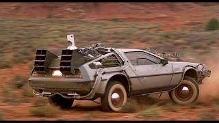 Delorean Overview Part III Every On Screen Scene  Back to the Future Part III [upl. by Eedyaj]