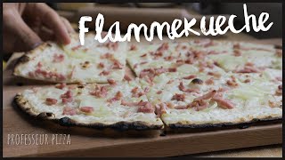 Tarte Flambée Flammekueche  Découvre 2 Recettes de Pâte de ce Trésor Alsacien [upl. by Ttnerb835]