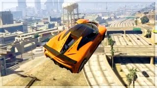 HIT A STUNT 15 GTA 5 Stunts COMPILATION [upl. by Marron]