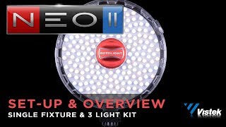 Rotolight NEO II  Initial SetUp amp Overview of Features [upl. by Ecnarwal535]