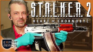 Firearms Expert Reacts to STALKER 2 Heart of Chornobyl Guns  EXP [upl. by Acinnad755]