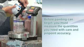 🇺🇸 RotoGen 1000 Paint Mixer Car paints simply and perfectly mixed [upl. by Greenwood]