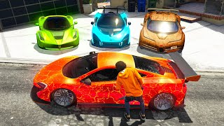 Stealing ELEMENTAL SUPERCARS in GTA 5 [upl. by Theodosia]