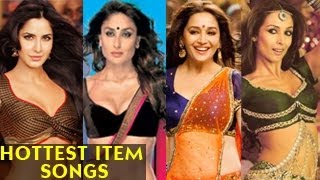 Bollywood HOTTEST ITEM SONGS  Top 10 [upl. by Rosabel]