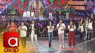 ASAP Kapamilya stars sing the ABSCBN Christmas Station ID 2017 [upl. by Maltz685]