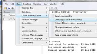 Standardizing a Variable in Stata [upl. by Manning]